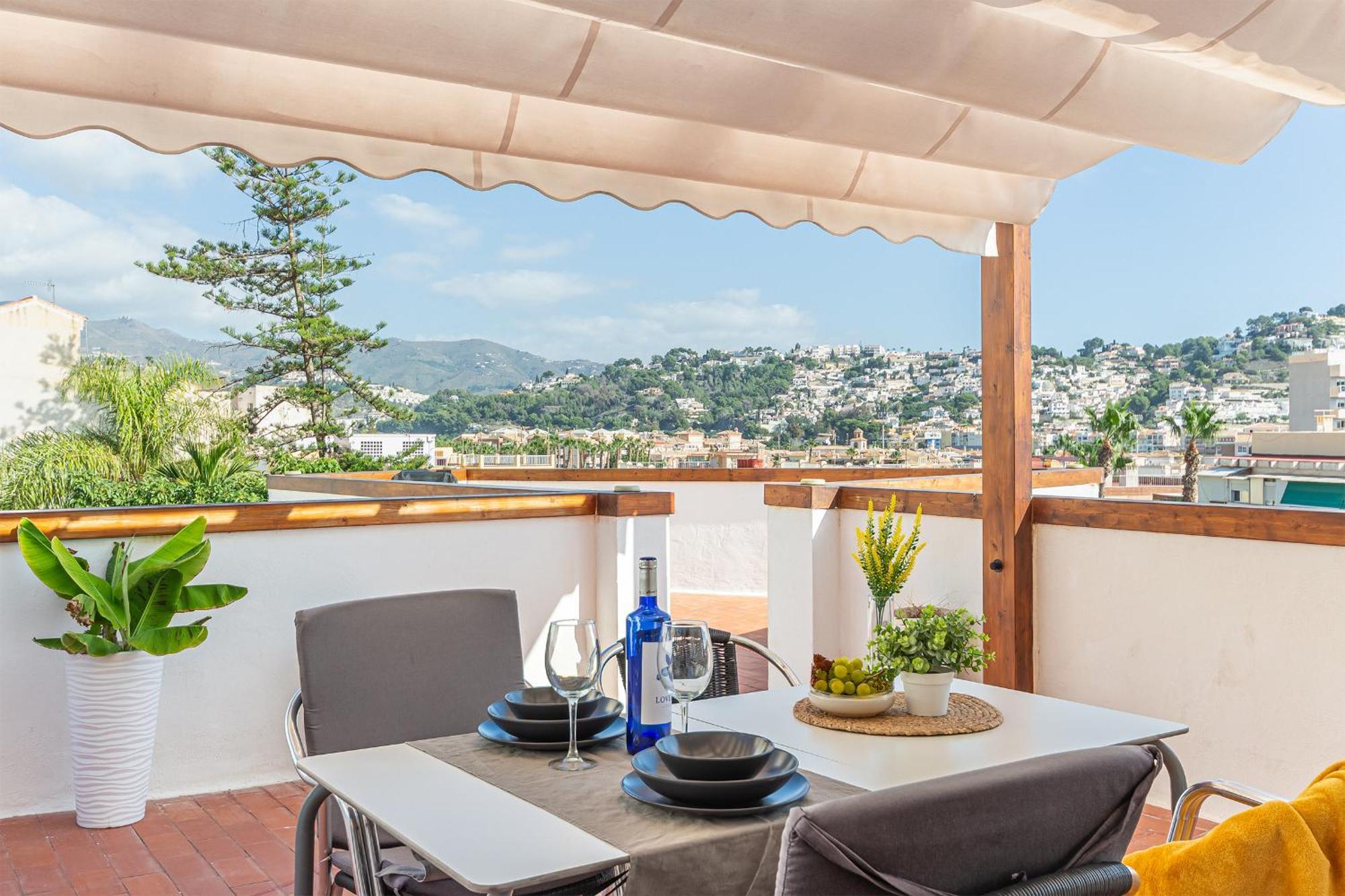 Appartamento Casa Lola Preciosa Azotea Vistas Panoramicas Almuñécar Esterno foto